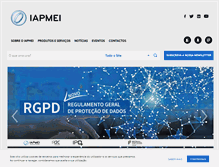 Tablet Screenshot of iapmei.pt